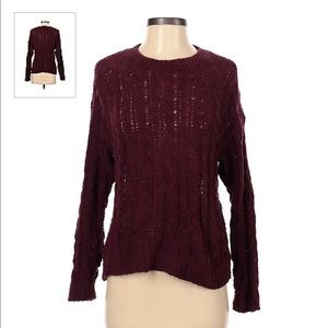 American Eagle Chenille Pullover Sweater